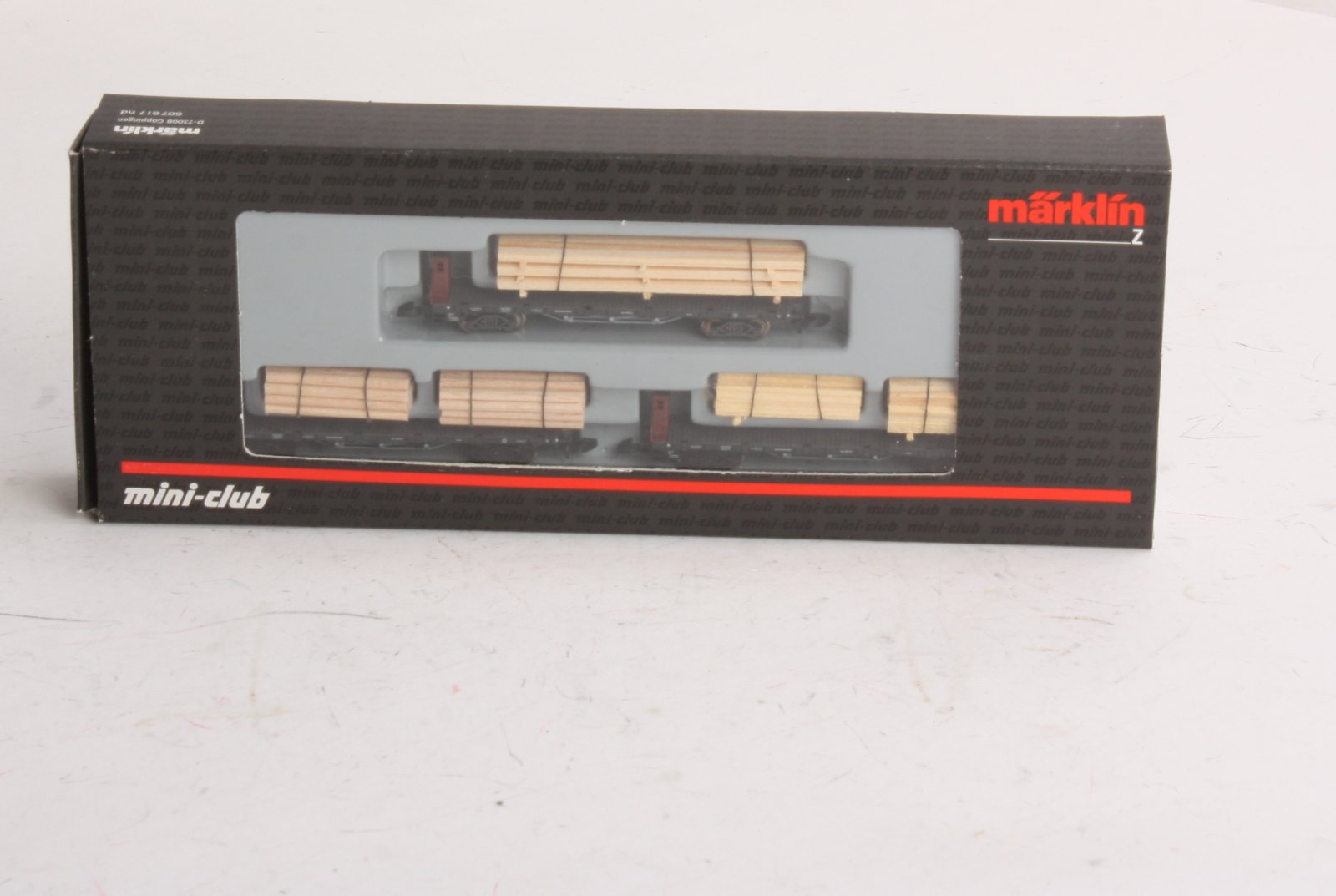 Marklin 82570 Z DRG Railroad Company Flat Car Set (Set of 3)