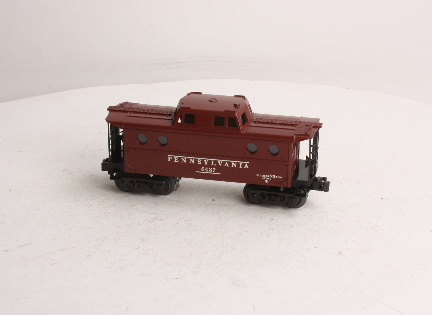 Lionel 6-29713 O Gauge Pennsylvania Porthole Caboose #6437 EX