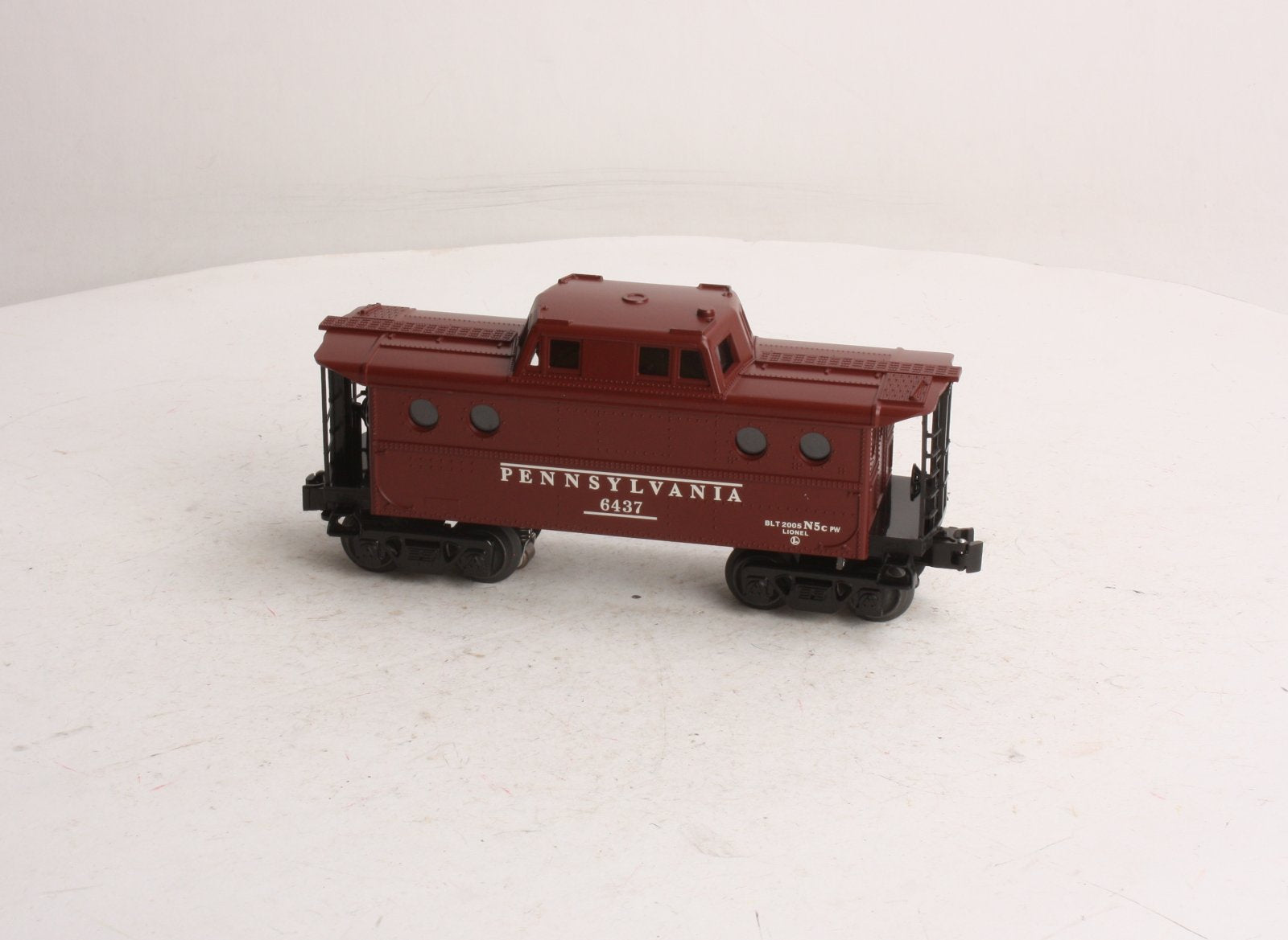 Lionel 6-29713 O Gauge Pennsylvania Porthole Caboose #6437 EX