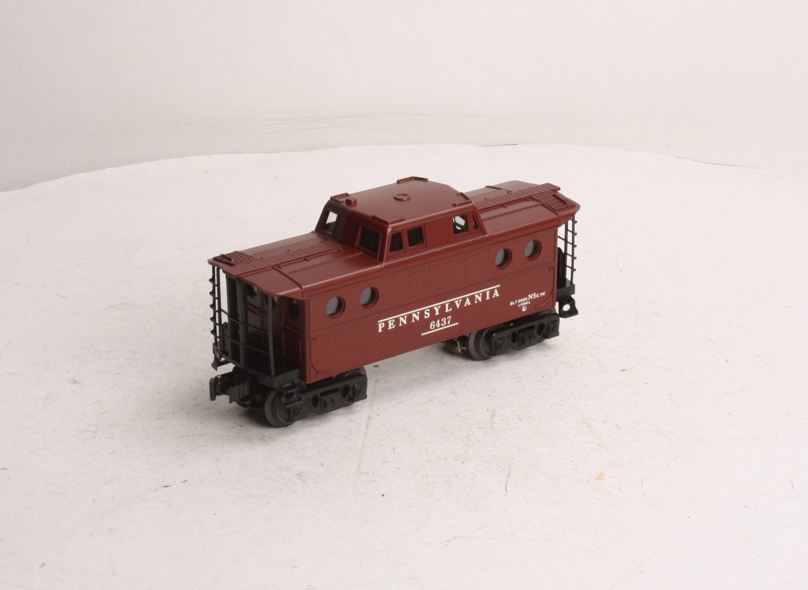 Lionel 6-29713 O Gauge Pennsylvania Porthole Caboose #6437 EX