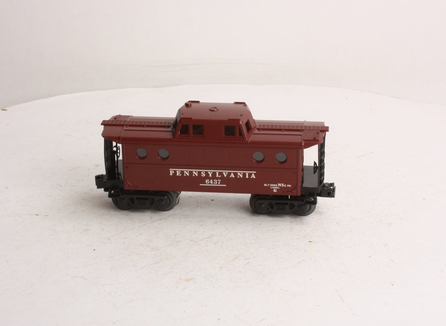 Lionel 6-29713 O Gauge Pennsylvania Porthole Caboose #6437 EX