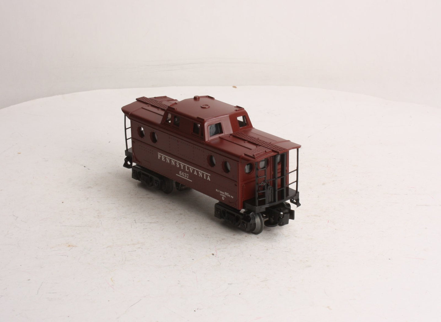 Lionel 6-29713 O Gauge Pennsylvania Porthole Caboose #6437 EX