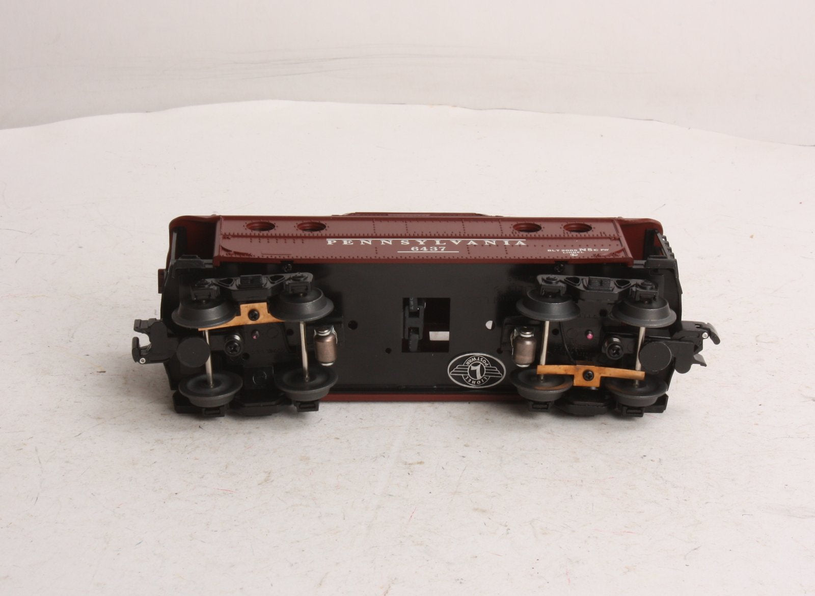 Lionel 6-29713 O Gauge Pennsylvania Porthole Caboose #6437 EX