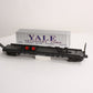 Weaver U23002LD New Haven/Yale 50' Flatcar with 35' Trailer EX/Box