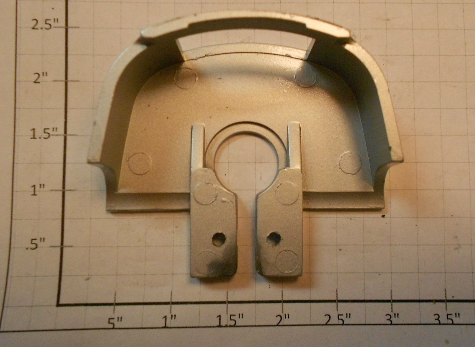Lionel 8000-8005X Silver Front Truck Apron