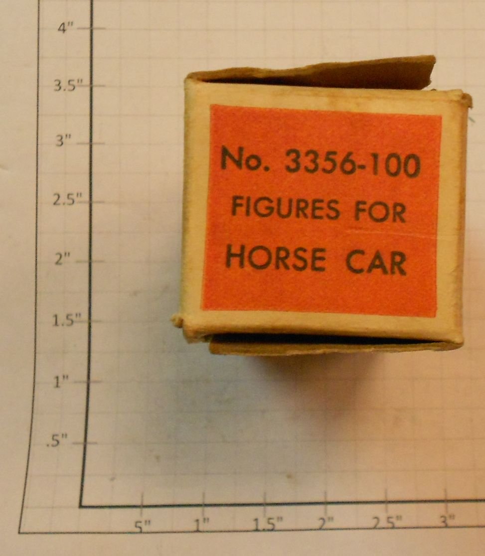 Lionel 3356-100 Set of 9 Black Horses in Separate Sale Box