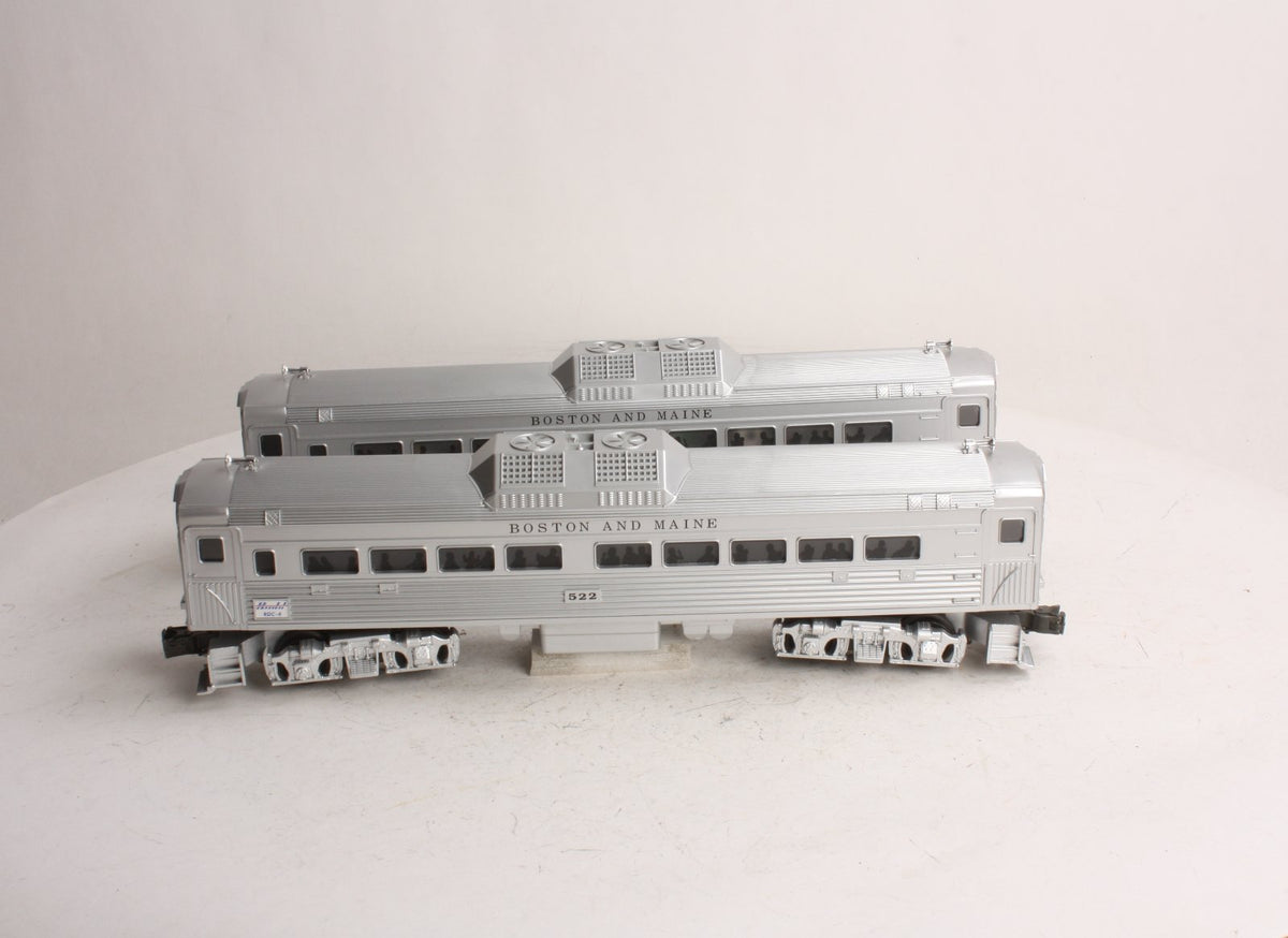 Williams BC507 Boston & Maine Powered & Non-Powered Budd Car Set LN/Box
