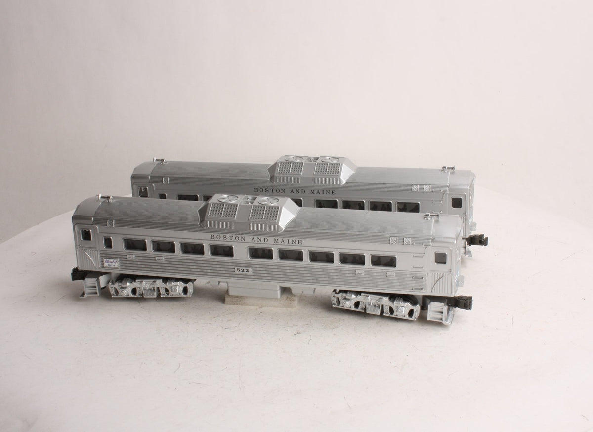 Williams BC507 Boston & Maine Powered & Non-Powered Budd Car Set LN/Box