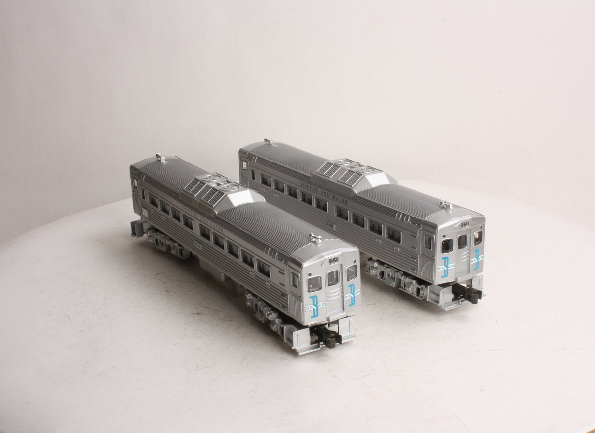 Williams BC507 Boston & Maine Powered & Non-Powered Budd Car Set LN/Box