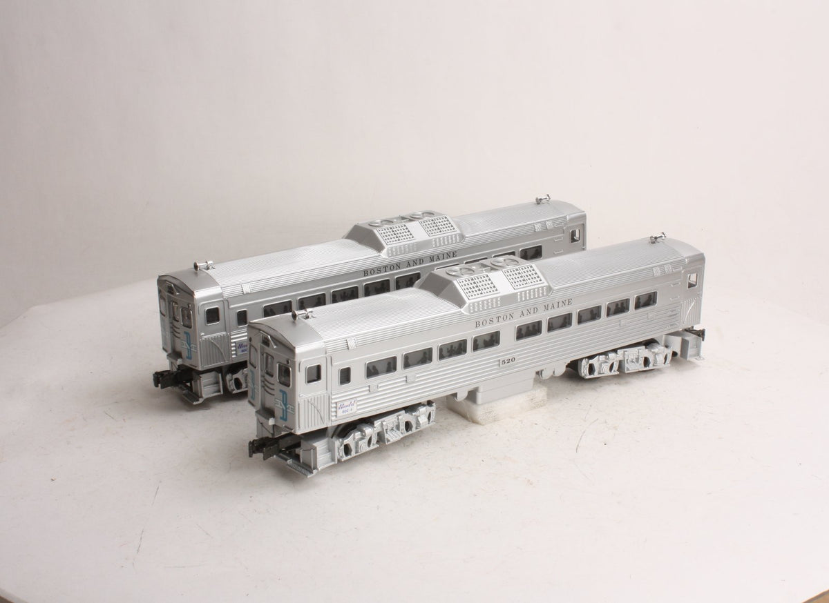 Williams BC507 Boston & Maine Powered & Non-Powered Budd Car Set LN/Box