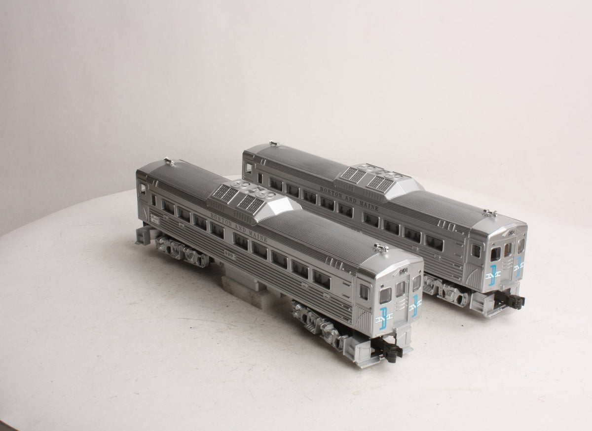 Williams BC507 Boston & Maine Powered & Non-Powered Budd Car Set LN/Box