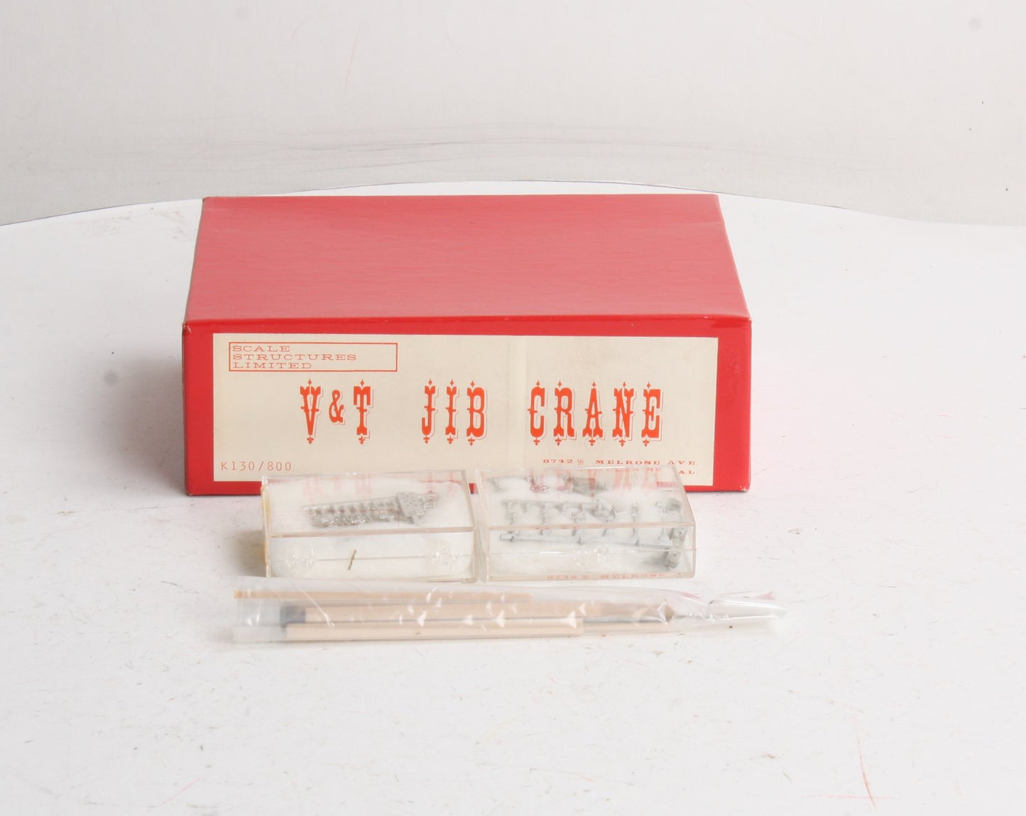 Scale Structures K130 HO Scale V&T JIB Crane Kit