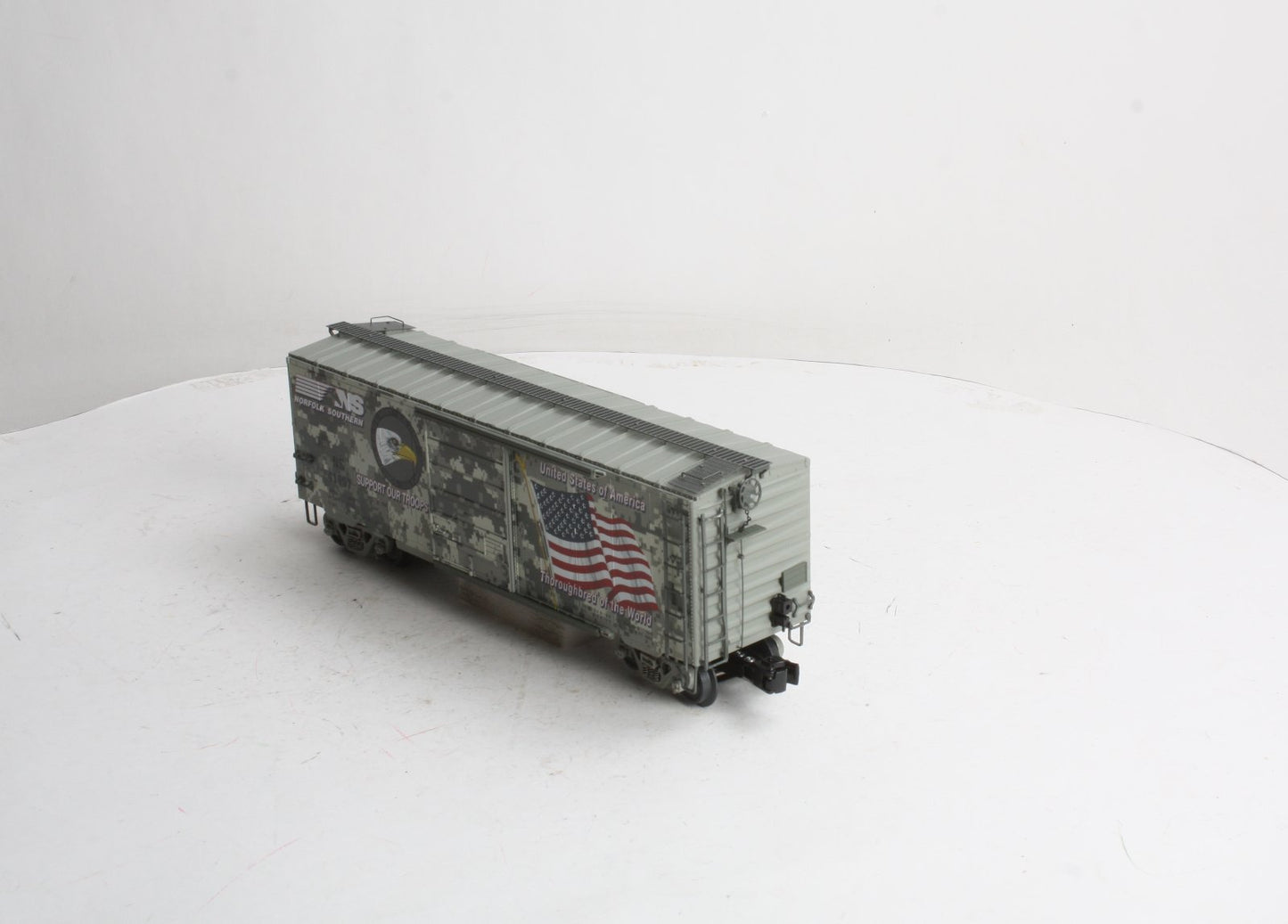 Lionel 6-58509 O Gauge Norfolk Southern Lighted Flag Design PS1 Boxcar #41907 LN/Box