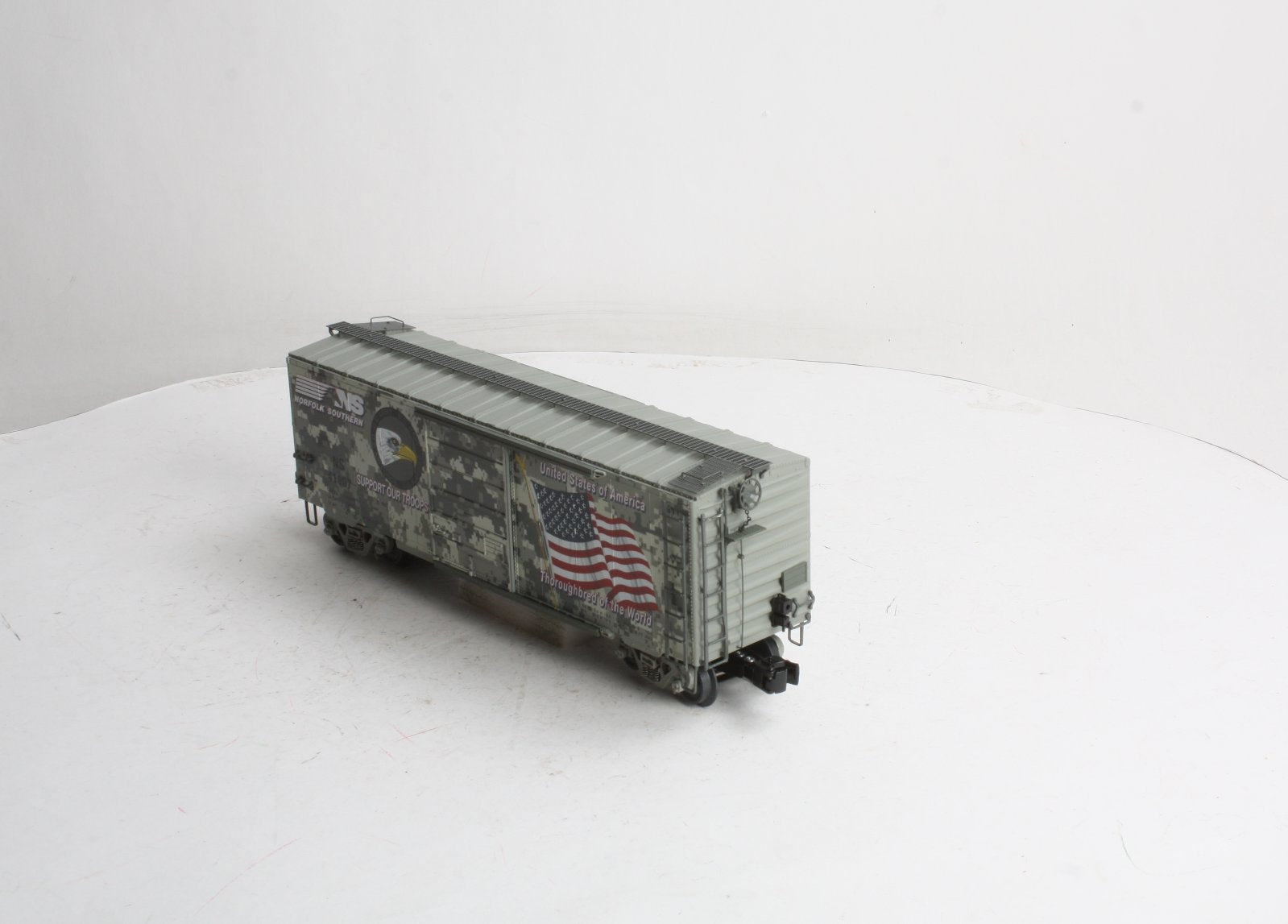 Lionel 6-58509 O Gauge Norfolk Southern Lighted Flag Design PS1 Boxcar #41907 LN/Box