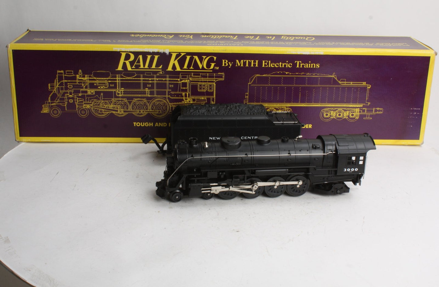 MTH 30-1101 NYC 4-8-2 L-3 Mohawk Steam Locomotive & Tender #3000 LN/Box