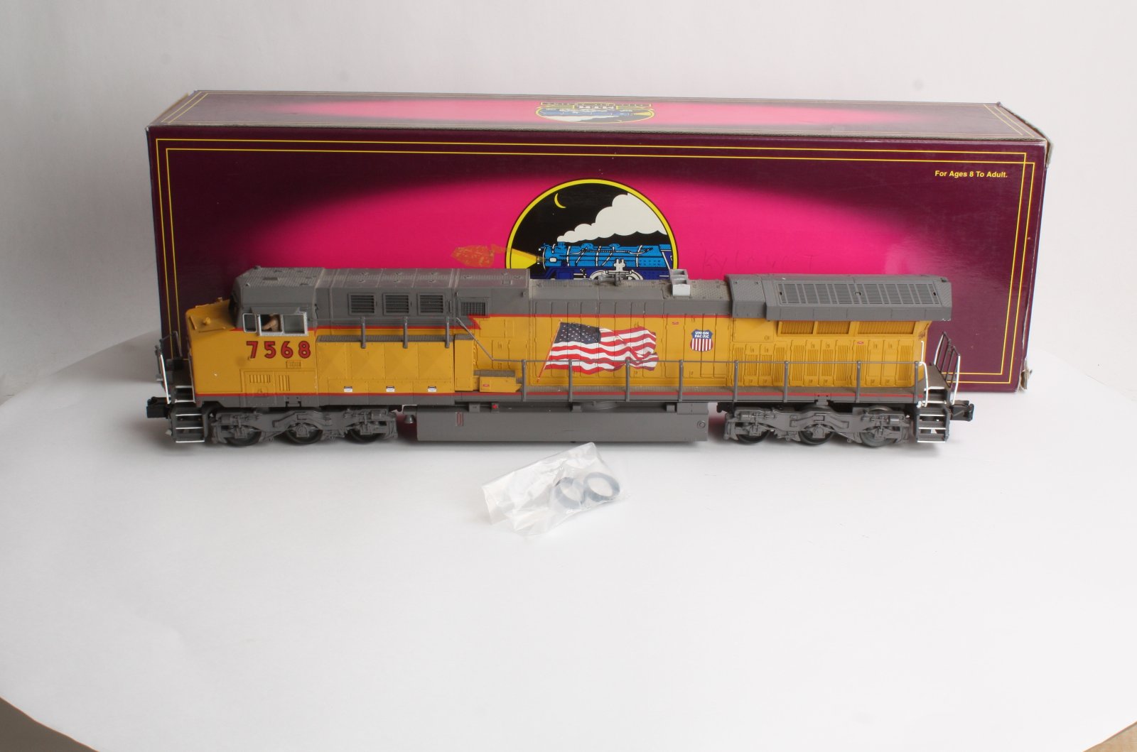 MTH 20-2511-1 O Gauge Union Pacific AC6000 Diesel Engine #7568 w Proto-Sound 2 LN/Box