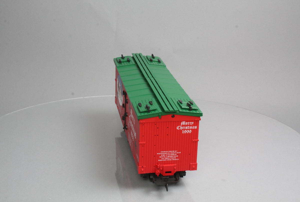 USA Trains 13017 G 1999 Christmas Reefer Car LN/Box