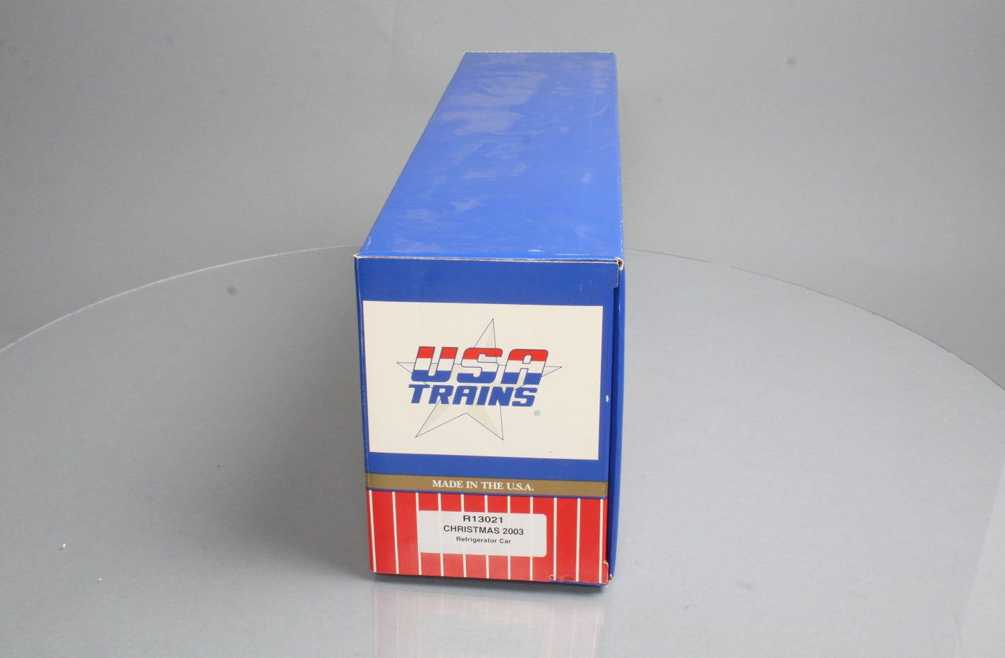 USA Trains R13021 G Scale Christmas 2003 Refrigerator Car LN/Box