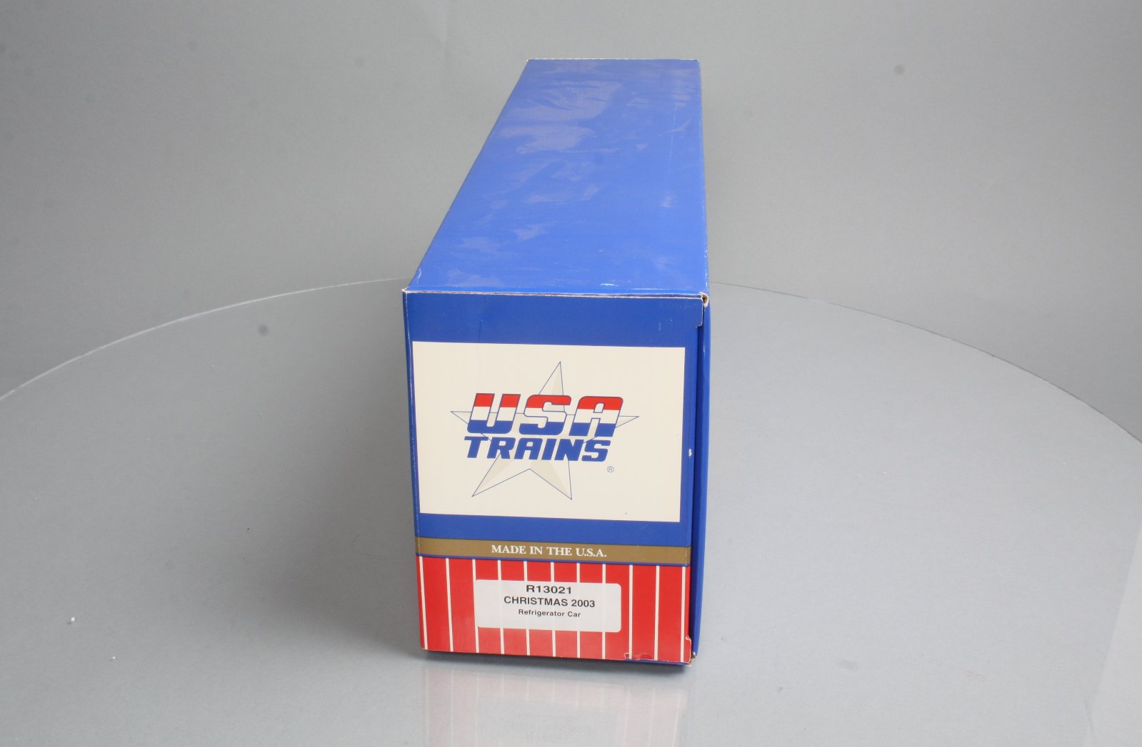 USA Trains R13021 G Scale Christmas 2003 Refrigerator Car LN/Box