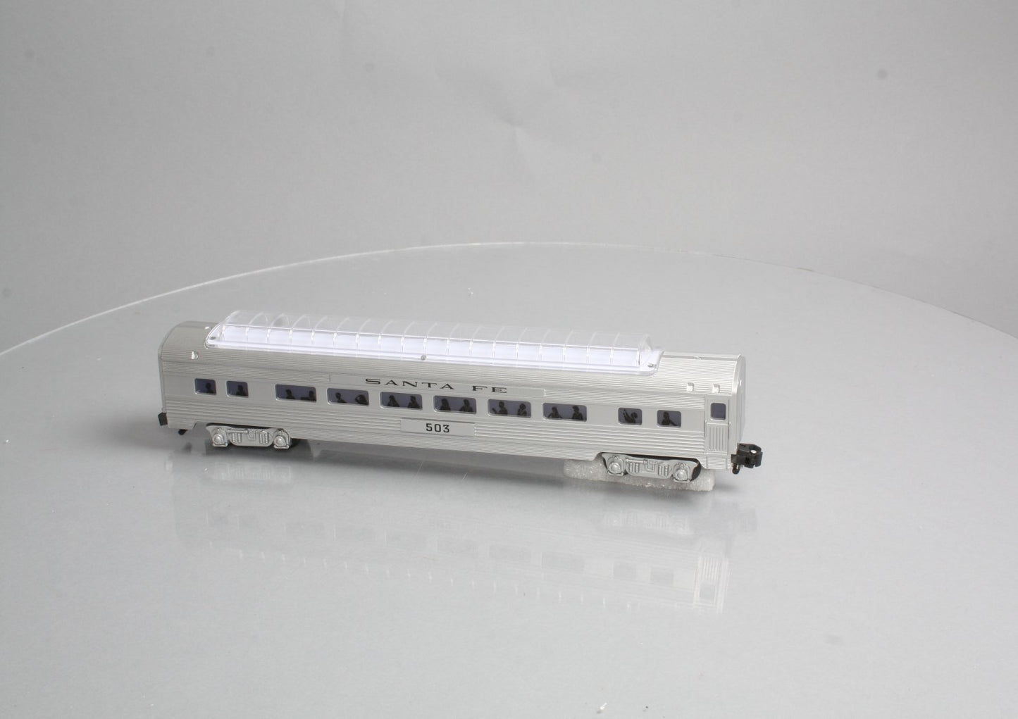 American Flyer 6-49958 S Gauge Santa Fe Streamliner Full Vista Dome Car #503 LN/Box