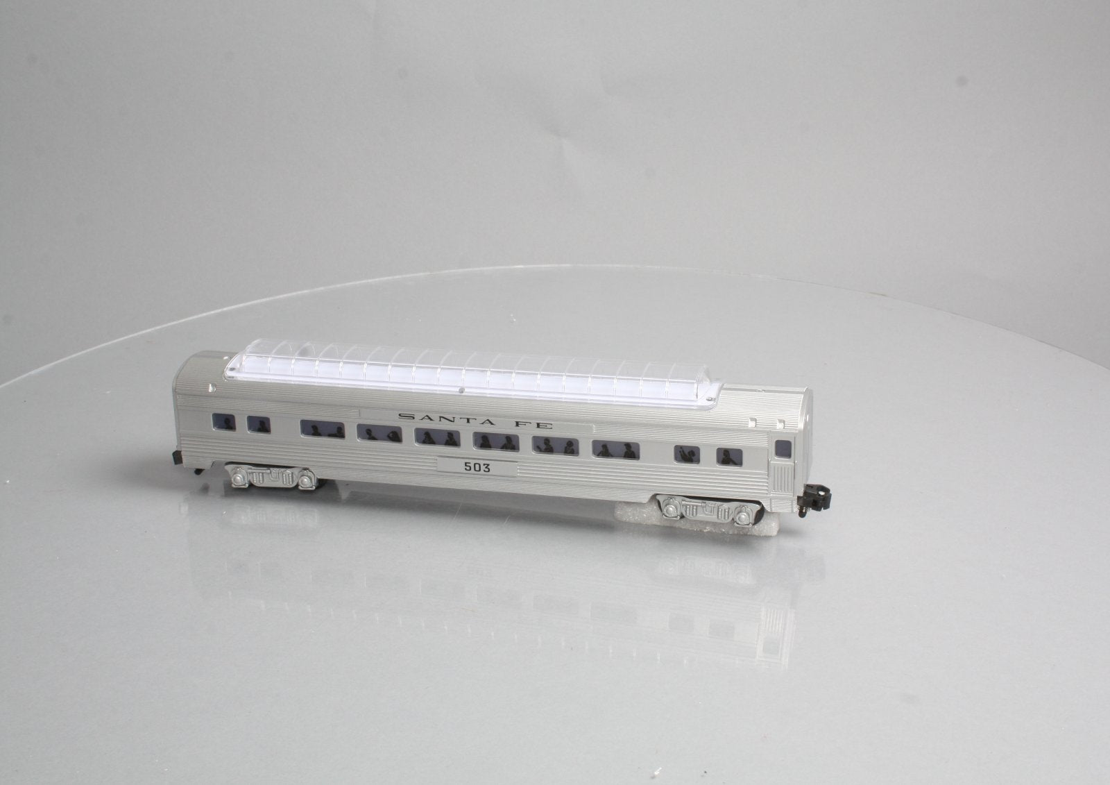 American Flyer 6-49958 S Gauge Santa Fe Streamliner Full Vista Dome Car #503 LN/Box