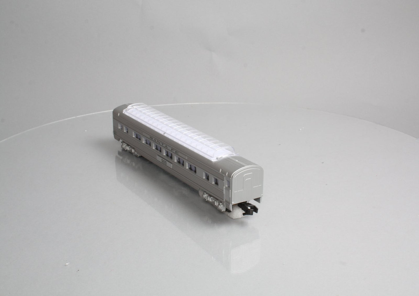 American Flyer 6-49958 S Gauge Santa Fe Streamliner Full Vista Dome Car #503 NIB