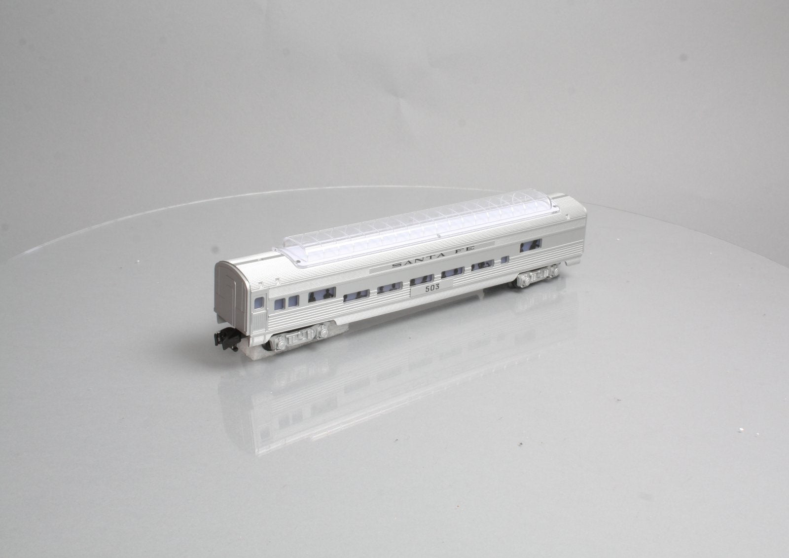 American Flyer 6-49958 S Gauge Santa Fe Streamliner Full Vista Dome Car #503 NIB
