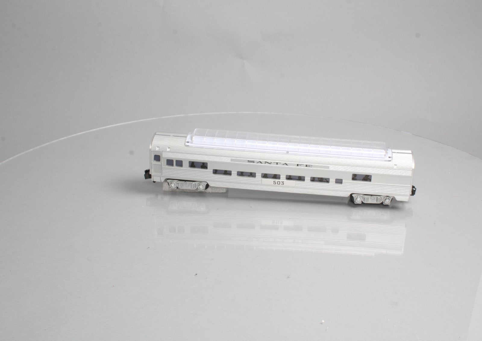 American Flyer 6-49958 S Gauge Santa Fe Streamliner Full Vista Dome Car #503 MT/Box