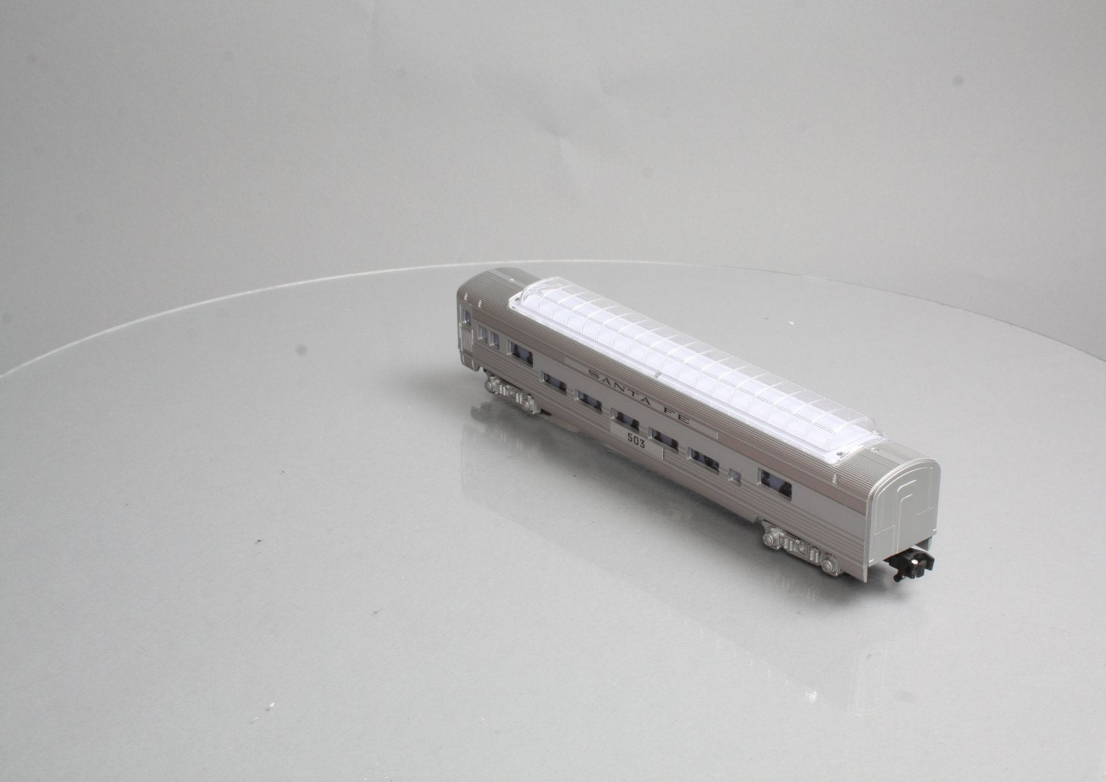 American Flyer 6-49958 S Gauge Santa Fe Streamliner Full Vista Dome Car #503 NIB