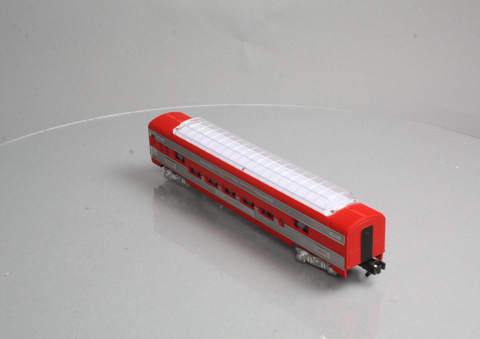 American Flyer 6-49956 S Scale Texas Special Full Vista Dome Car #1527 LN/Box
