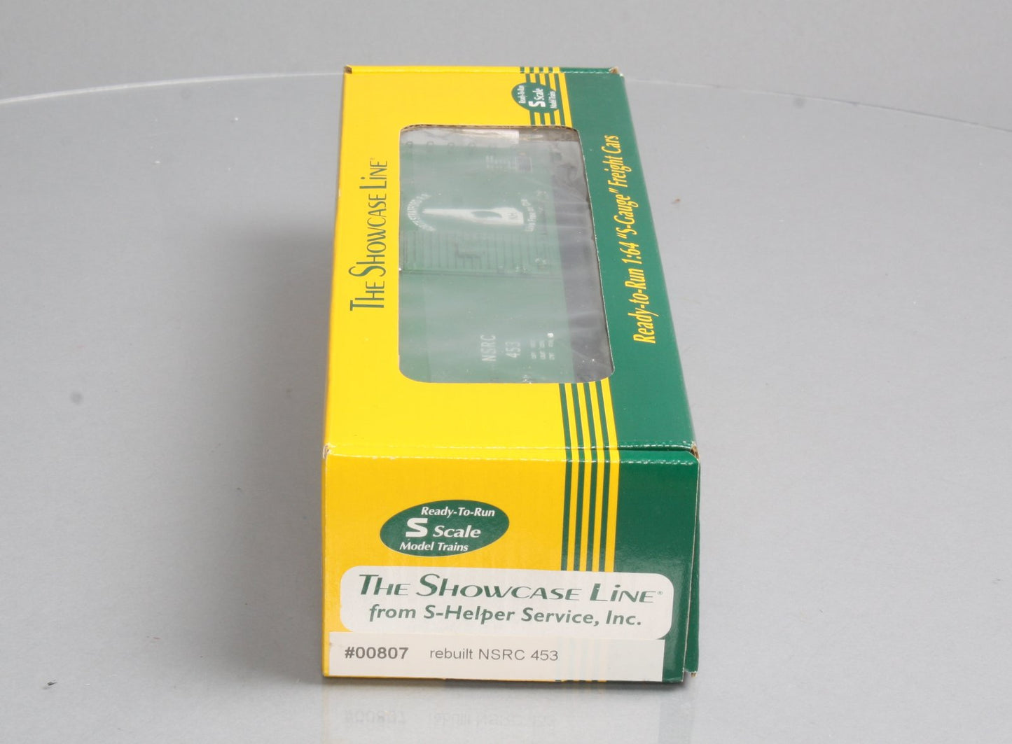 S-Helper 00807 S Scale North Stratford Railroad Rebuilt Boxcar #453 LN/Box