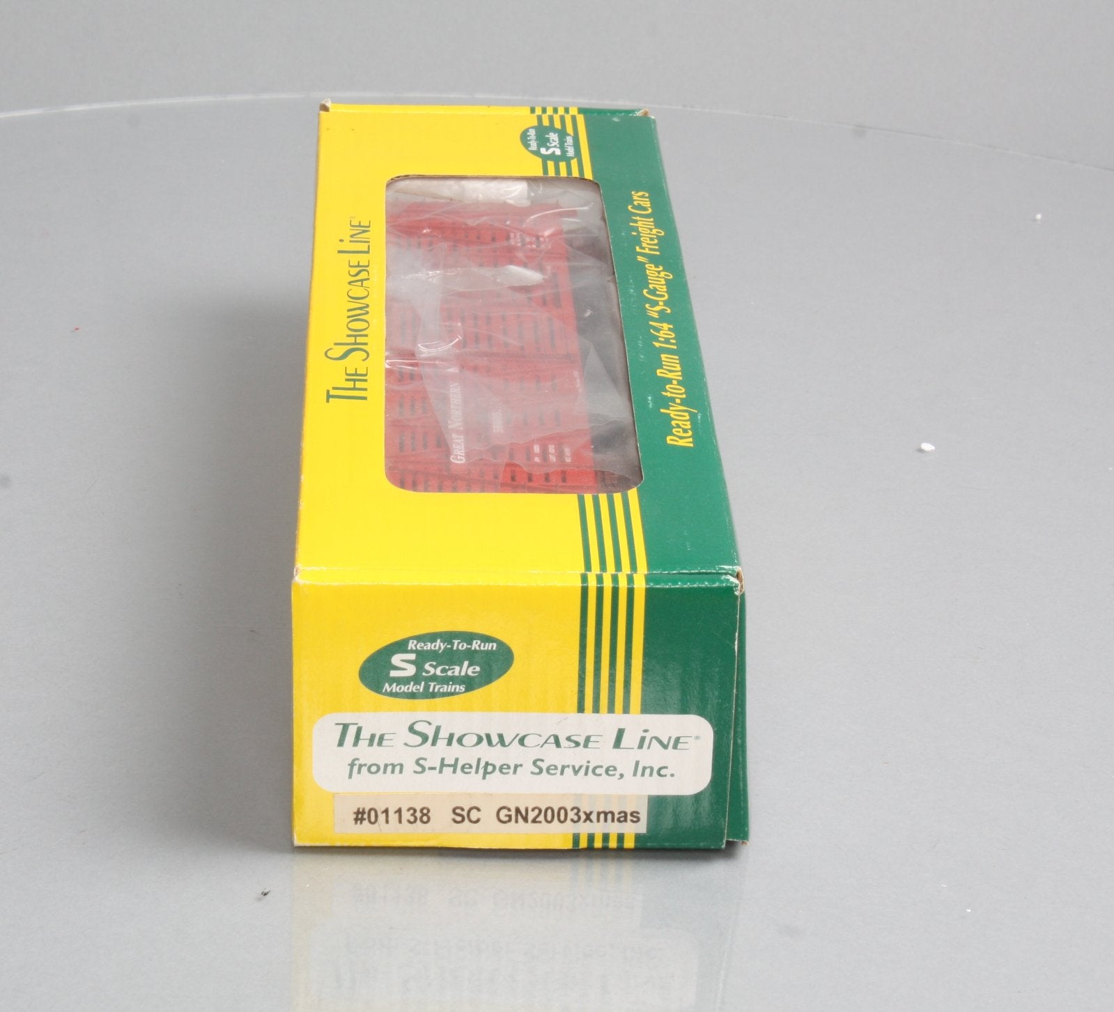 S-Helper Service 01138 S Gauge Great Northern Stock Car #56003 LN/Box
