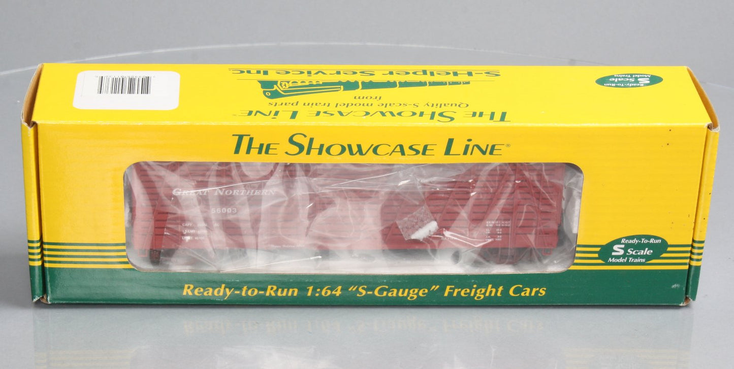 S-Helper Service 01138 S Gauge Great Northern Stock Car #56003 LN/Box