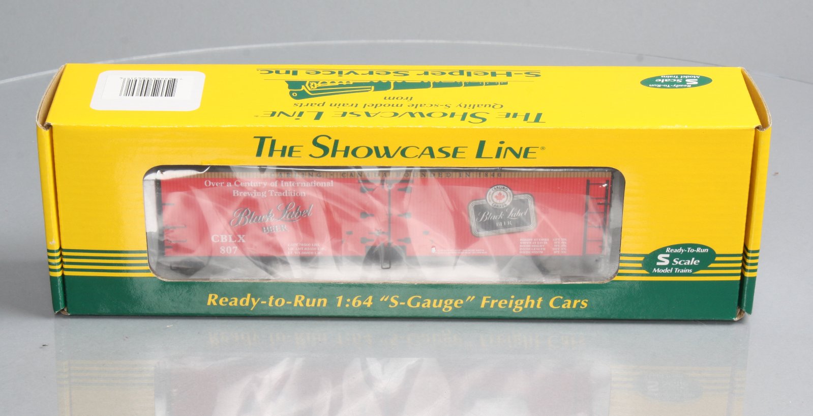 S-Helper Service 00691 Carling Canada Black Label Beer CBLX Reefer #807 EX/Box