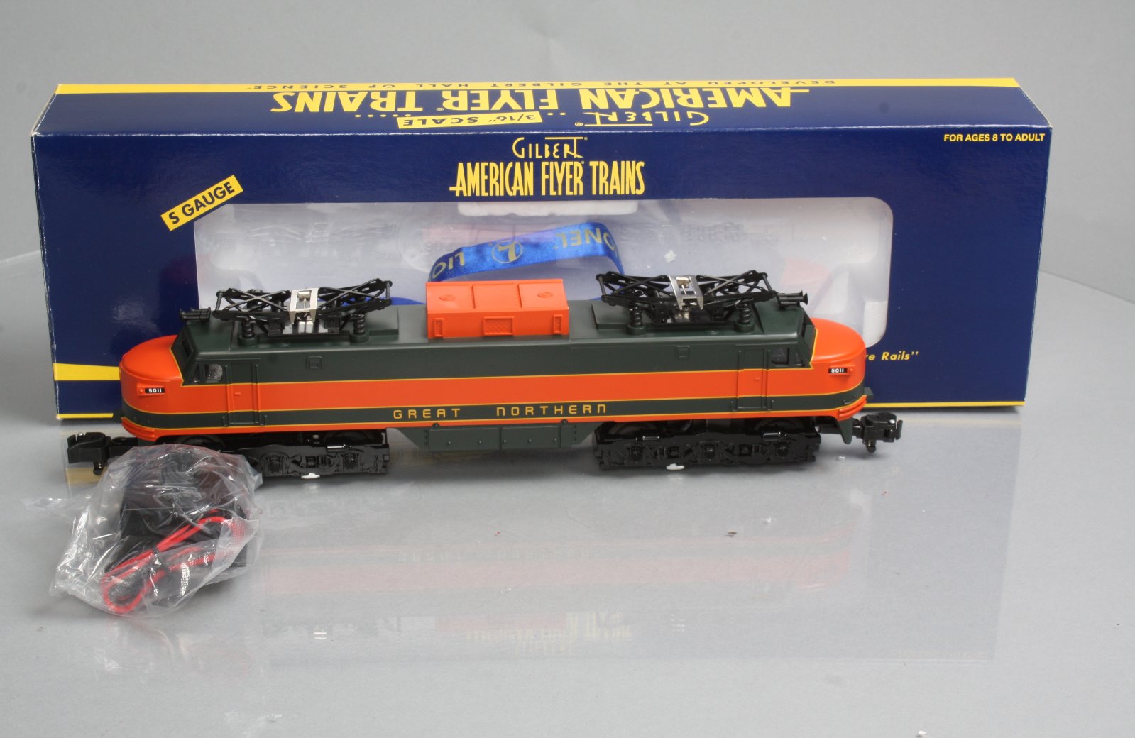 American Flyer 6-48038 S Scale Great Northern Powered Electric Locomotive LN/Box