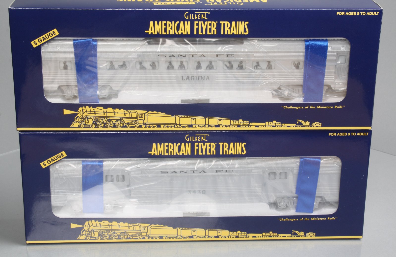 American Flyer 6-48968 S Santa Fe Passenger Car (Set of 2) LN/Box
