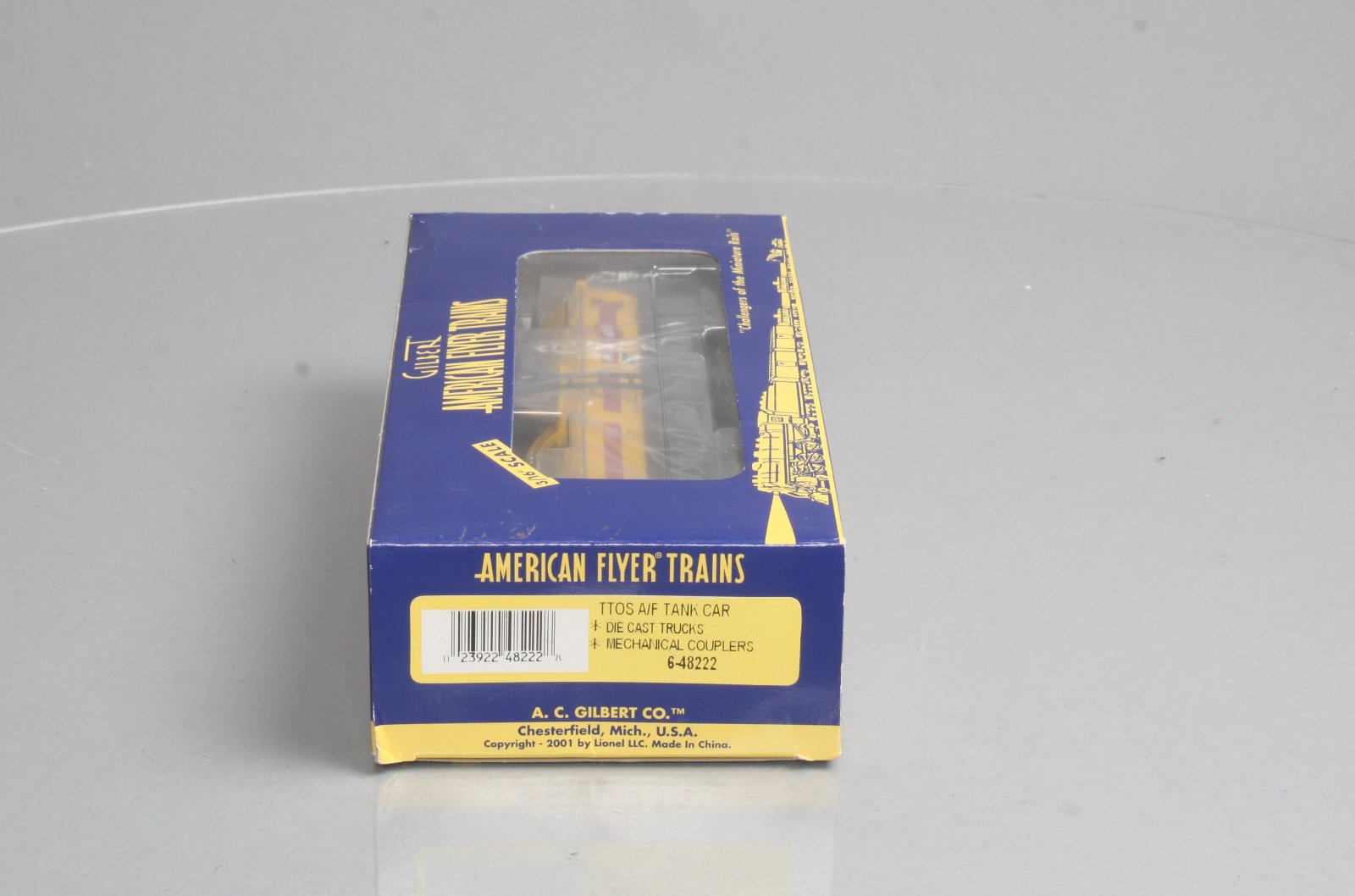 American Flyer 6-48222 S Gauge BC Electric Railway TTOS Single Dome Tank Car LN/Box