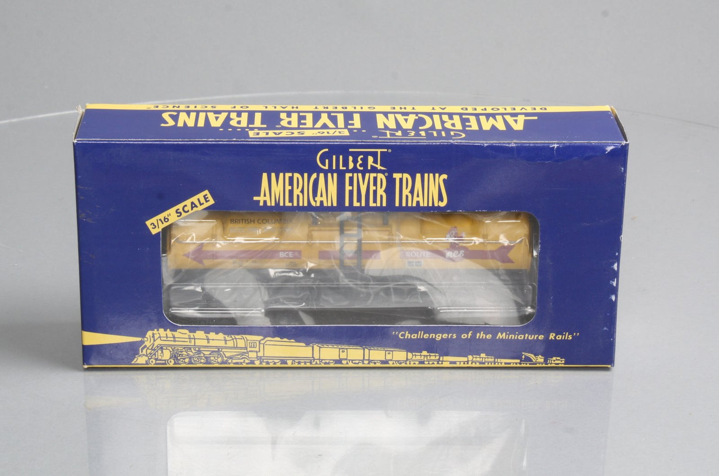 American Flyer 6-48222 S Gauge BC Electric Railway TTOS Single Dome Tank Car LN/Box