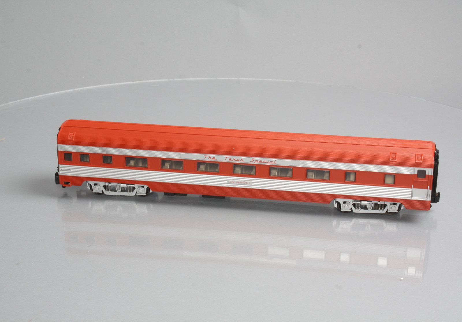 American Models S Hi-Rail The Texas Special New Braunfels Passenger Car LN/Box