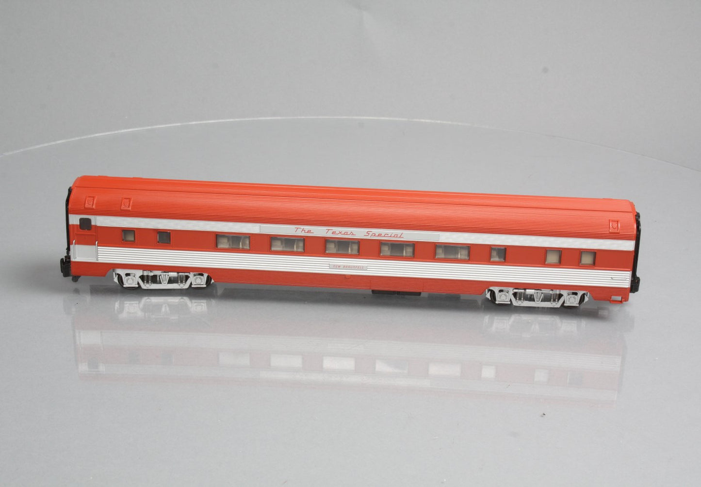American Models S Hi-Rail The Texas Special New Braunfels Passenger Car LN/Box
