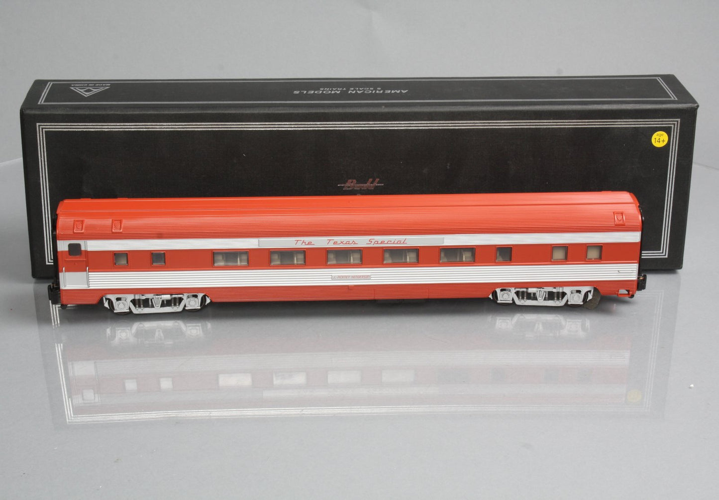 American Models S Hi-Rail The Texas Special J. Pickney Henderson Passenger Car LN/Box