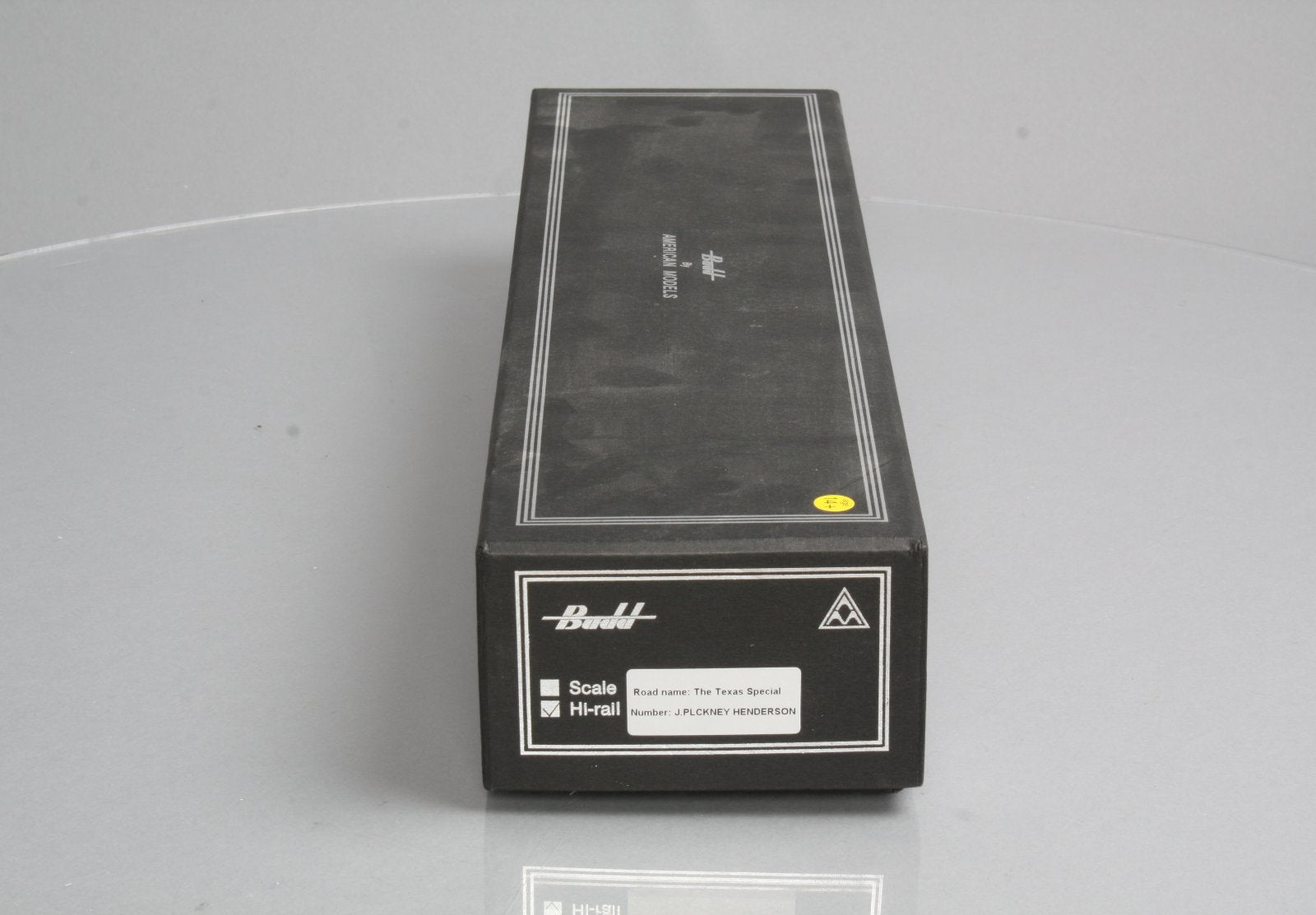 American Models S Hi-Rail The Texas Special J. Pickney Henderson Passenger Car LN/Box