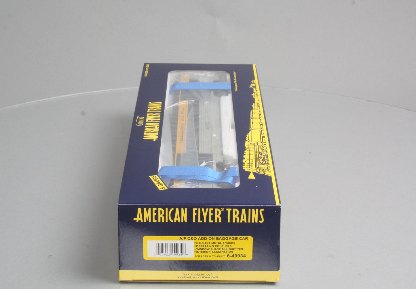 American Flyer 6-49934 S Gauge Chesapeake & Ohio Baggage Car