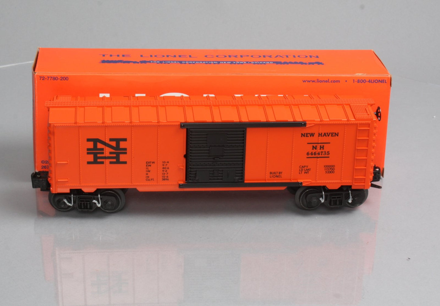 Lionel 6-27780 Conventional Classics New Haven Boxcar #6464735 LN/Box