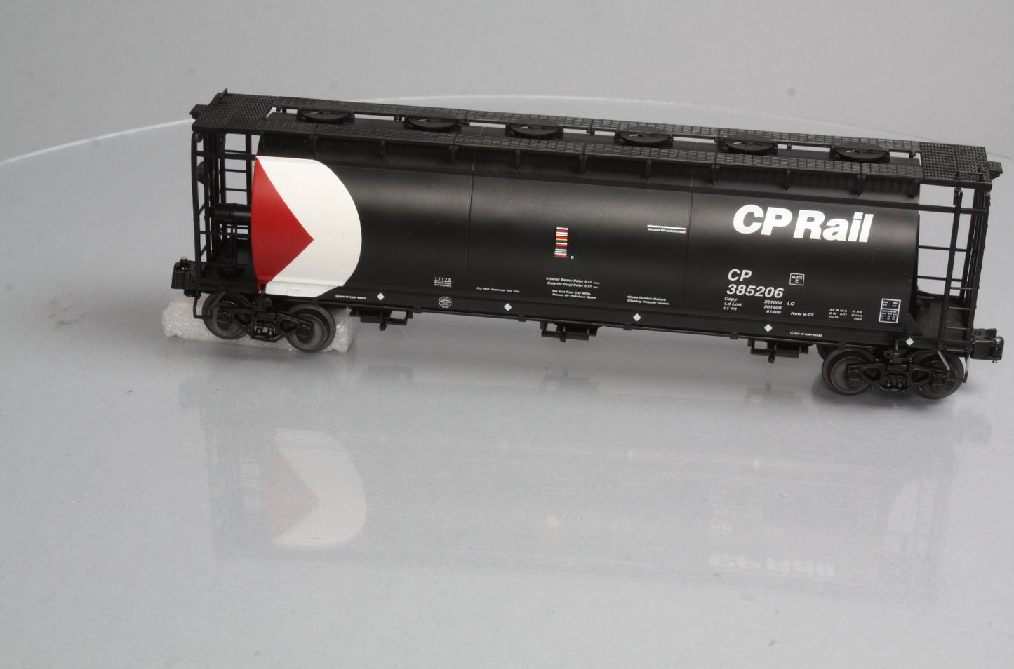 Lionel 6-17172 O Gauge CP Rail Cylindrical Hopper #385206 LN