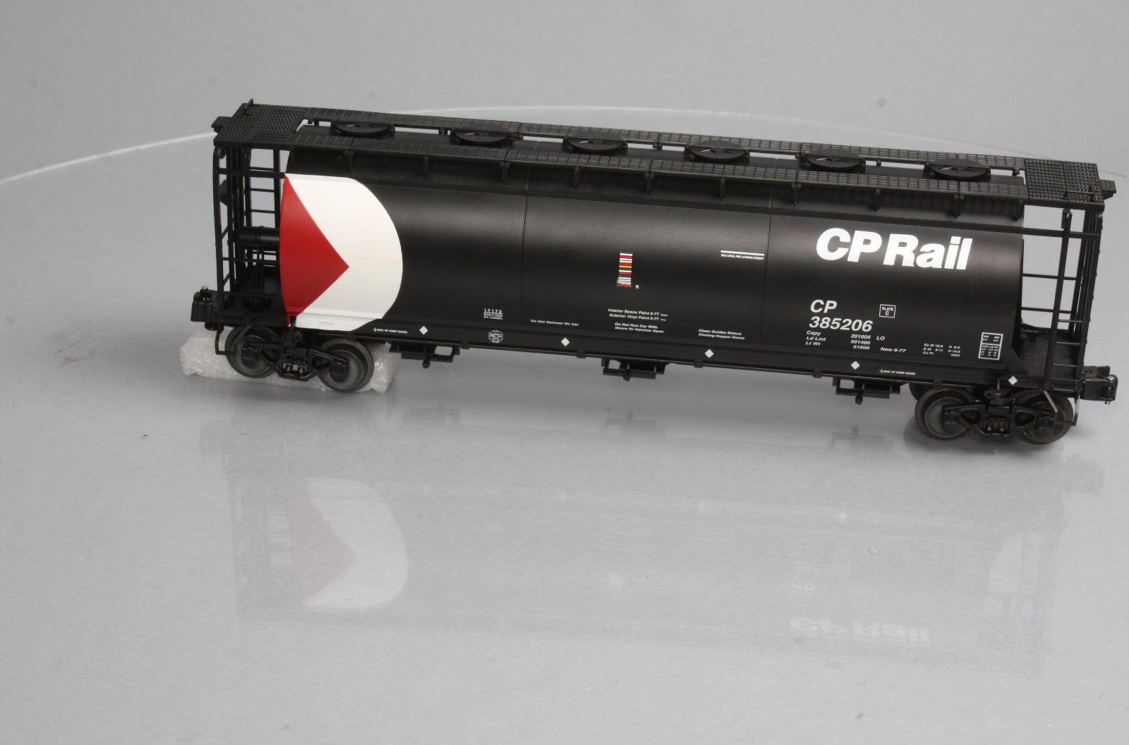 Lionel 6-17172 O Gauge CP Rail Cylindrical Hopper #385206 LN