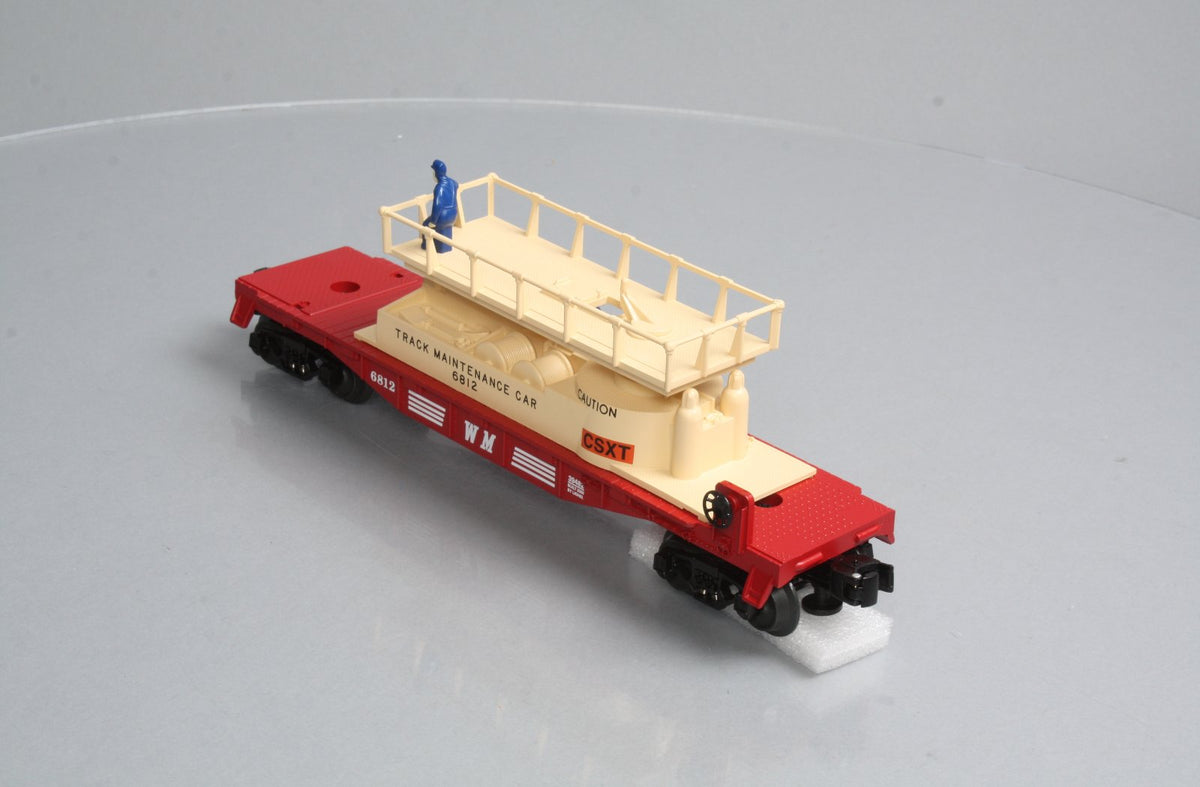 Lionel 6-39482 O Gauge Western Maryland Track Maintenance Car #6812 LN/Box