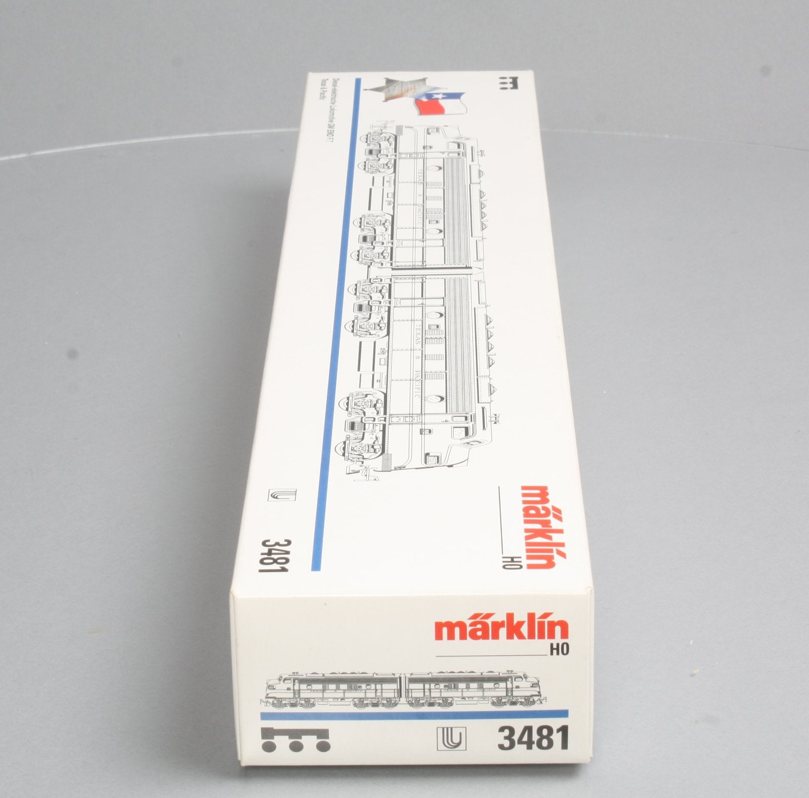 Marklin 3481 HO Scale Texas & Pacific GM EMD F-7 AA Diesel Set EX/Box