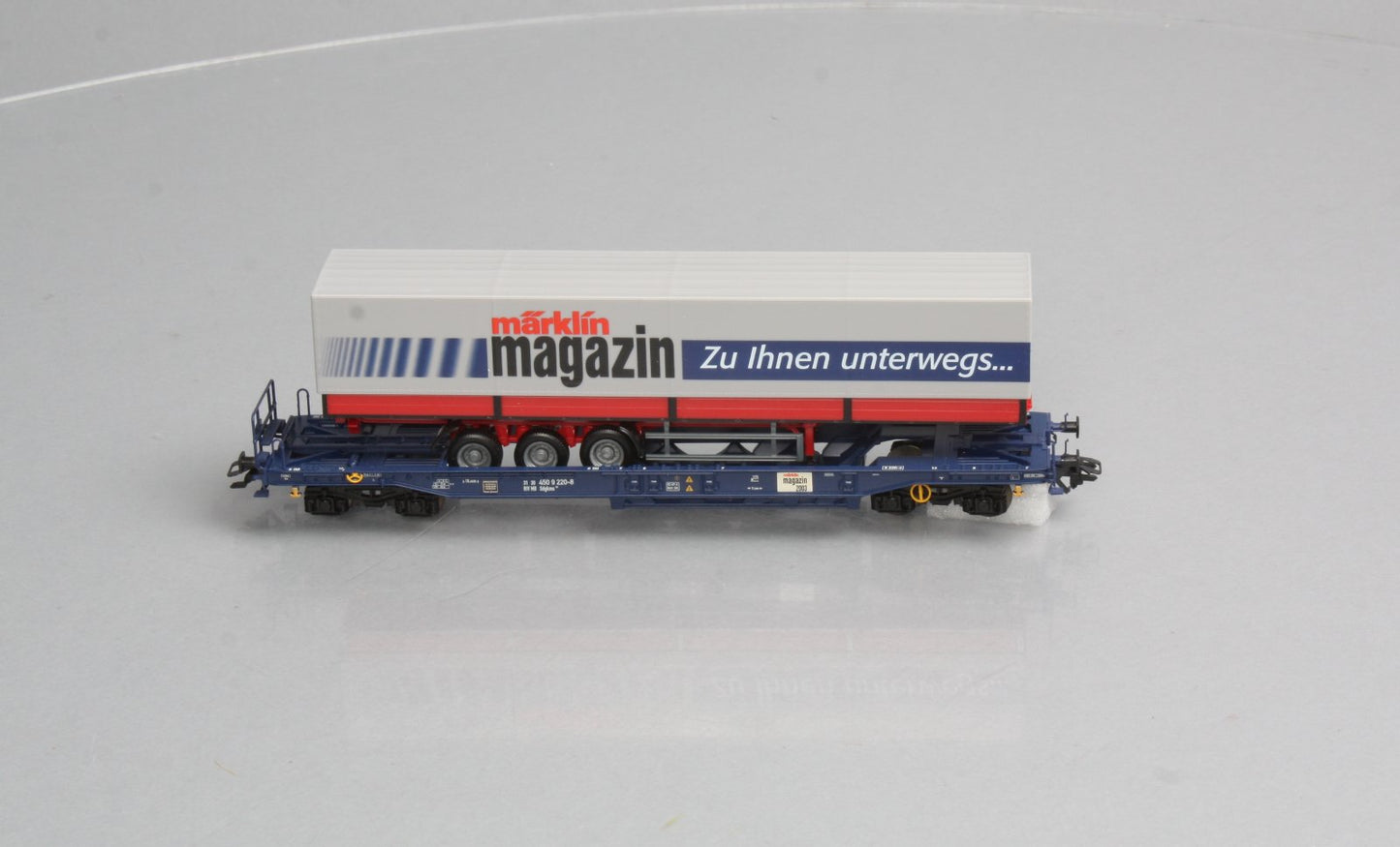 Marklin 47447 Jahreswagen 2003 Flatcar w/Container LN/Box