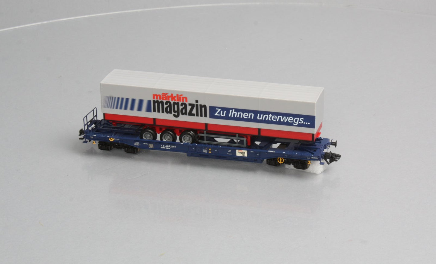 Marklin 47447 Jahreswagen 2003 Flatcar w/Container LN/Box